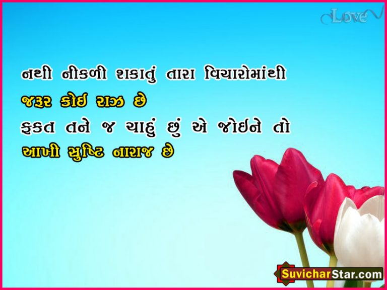 gujarati love shayari