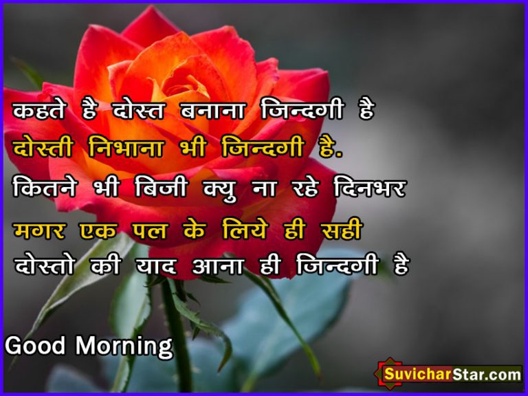 good morning suvicharq